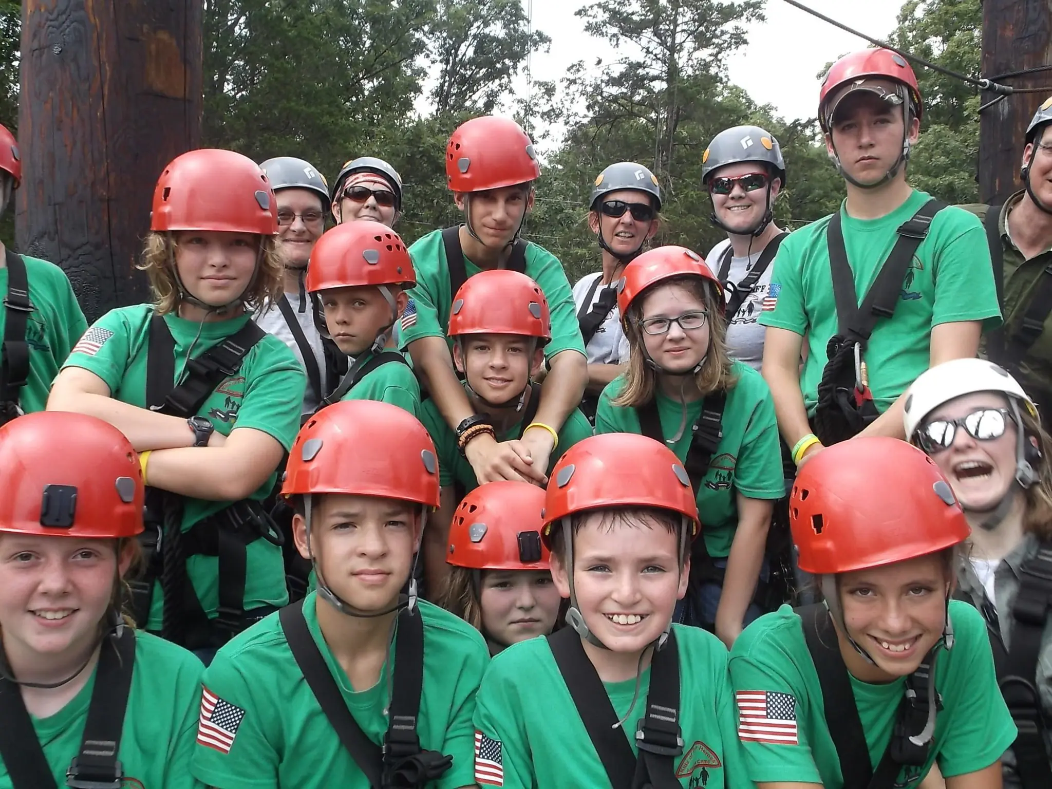 Participants at Kids of Our Heroes