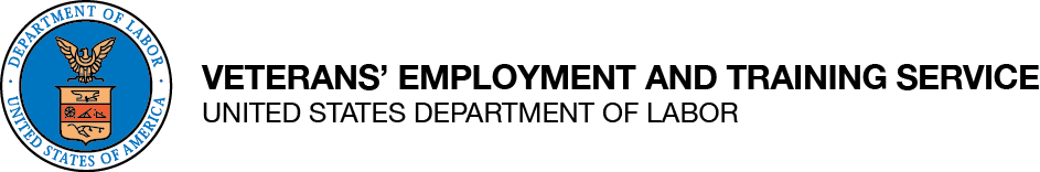Veterans' Employment and Training Service Logo