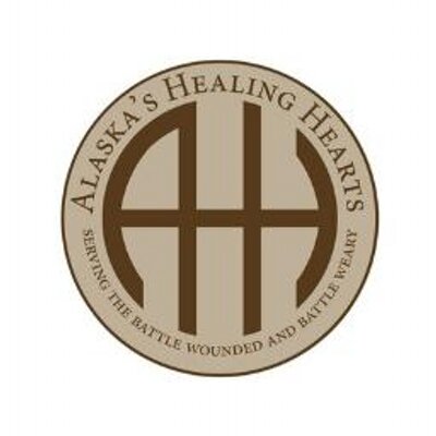 Alaska's Healing Hearts logo