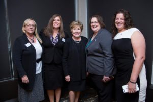Members of the Elizabeth Dole Foundation gather at the Doubletree Hotel in Crystal City, Va., Monday, September 26, 2016 before lobbying on Capitol Hill.
